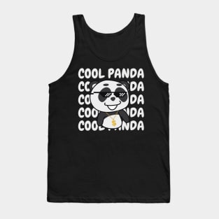 Cool Panda Tank Top